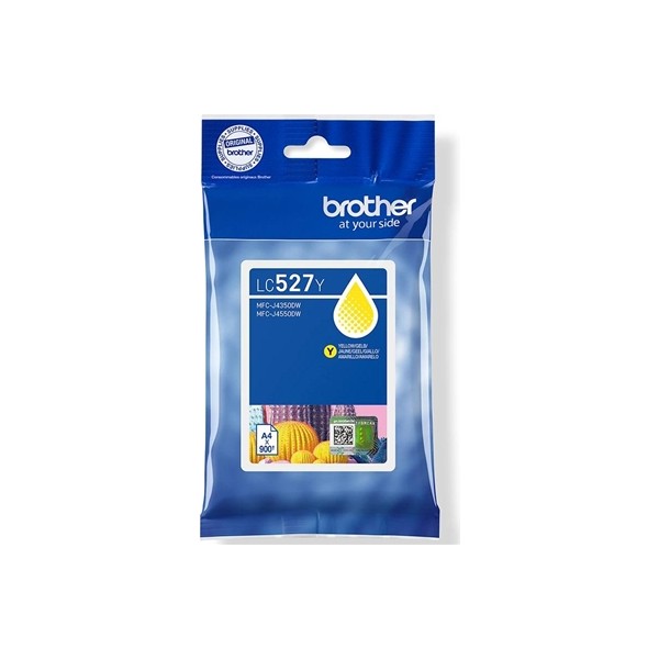 Brother cartucho lc527y amarillo